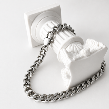 Мужской браслет Steel Link ЧБS-003 фото